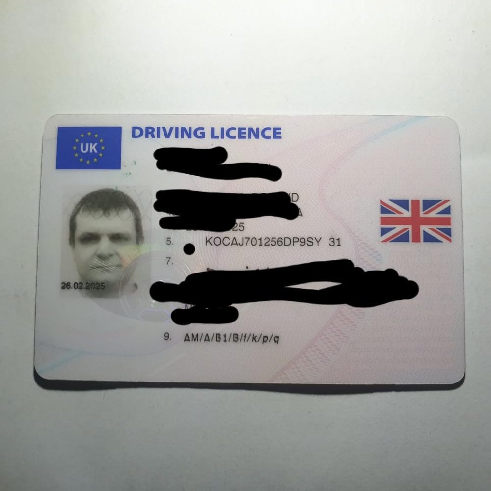 Buy driving licence England, Northern Ireland, Scotland, Wales