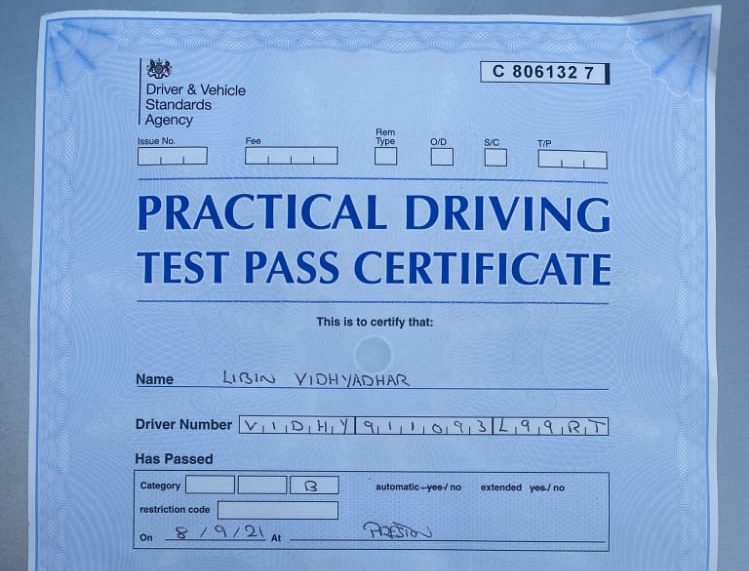 buy a UK driving license